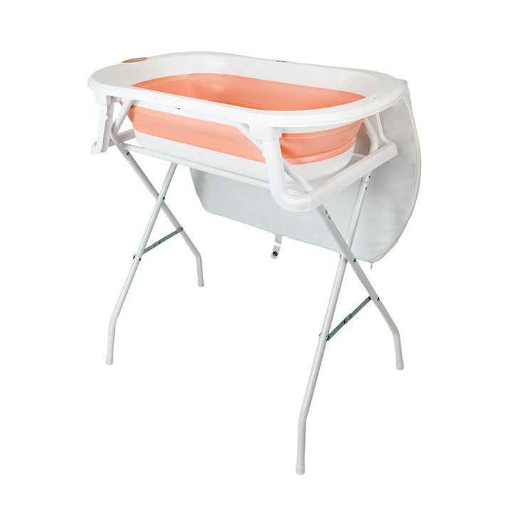 Tina de baño para bebe con cambiador priori stand changer 
