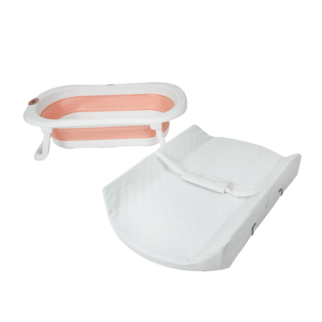 Tina de baño para bebe con cambiador priori stand changer 