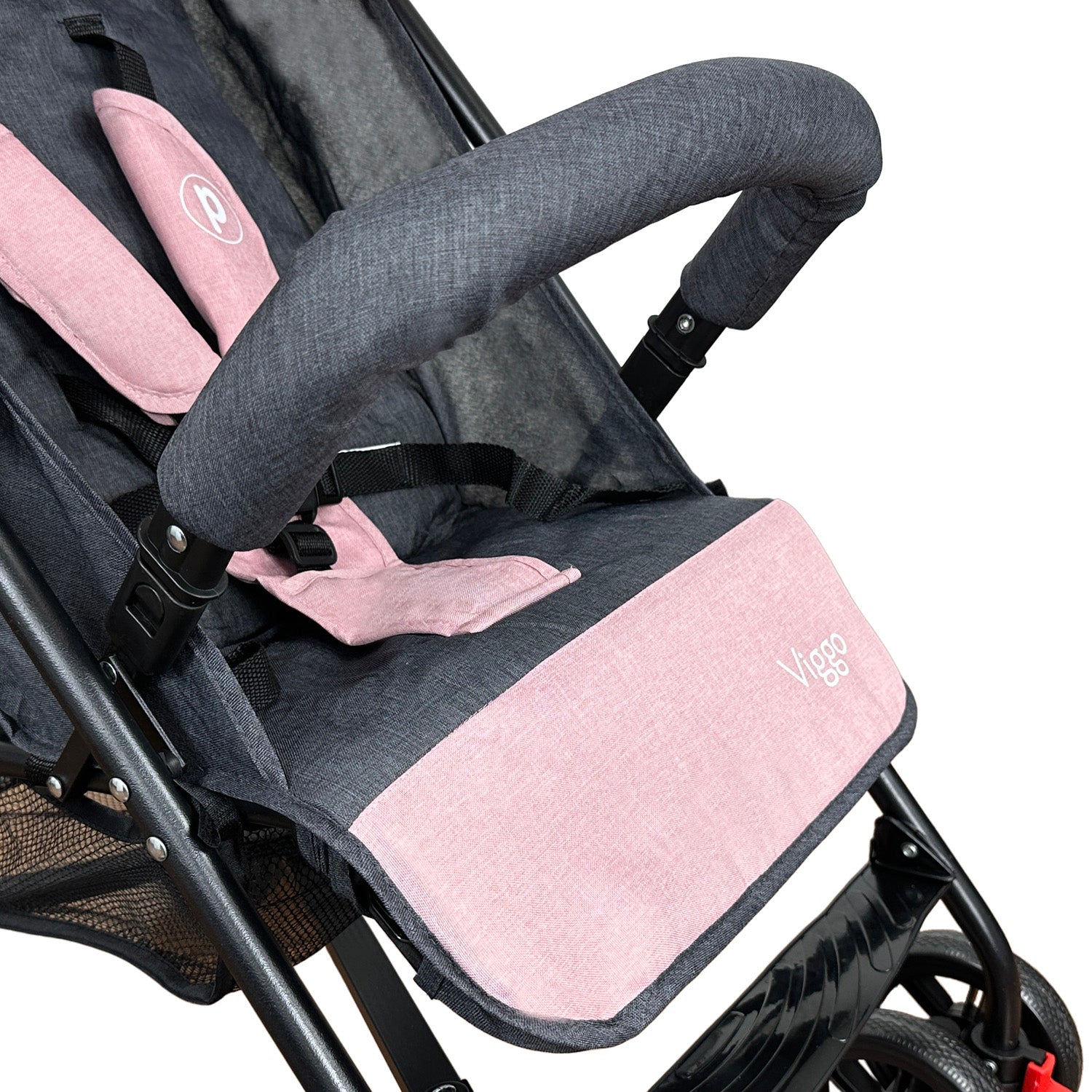 Coche Bastón Para Bebé Priori Viggo Rosa