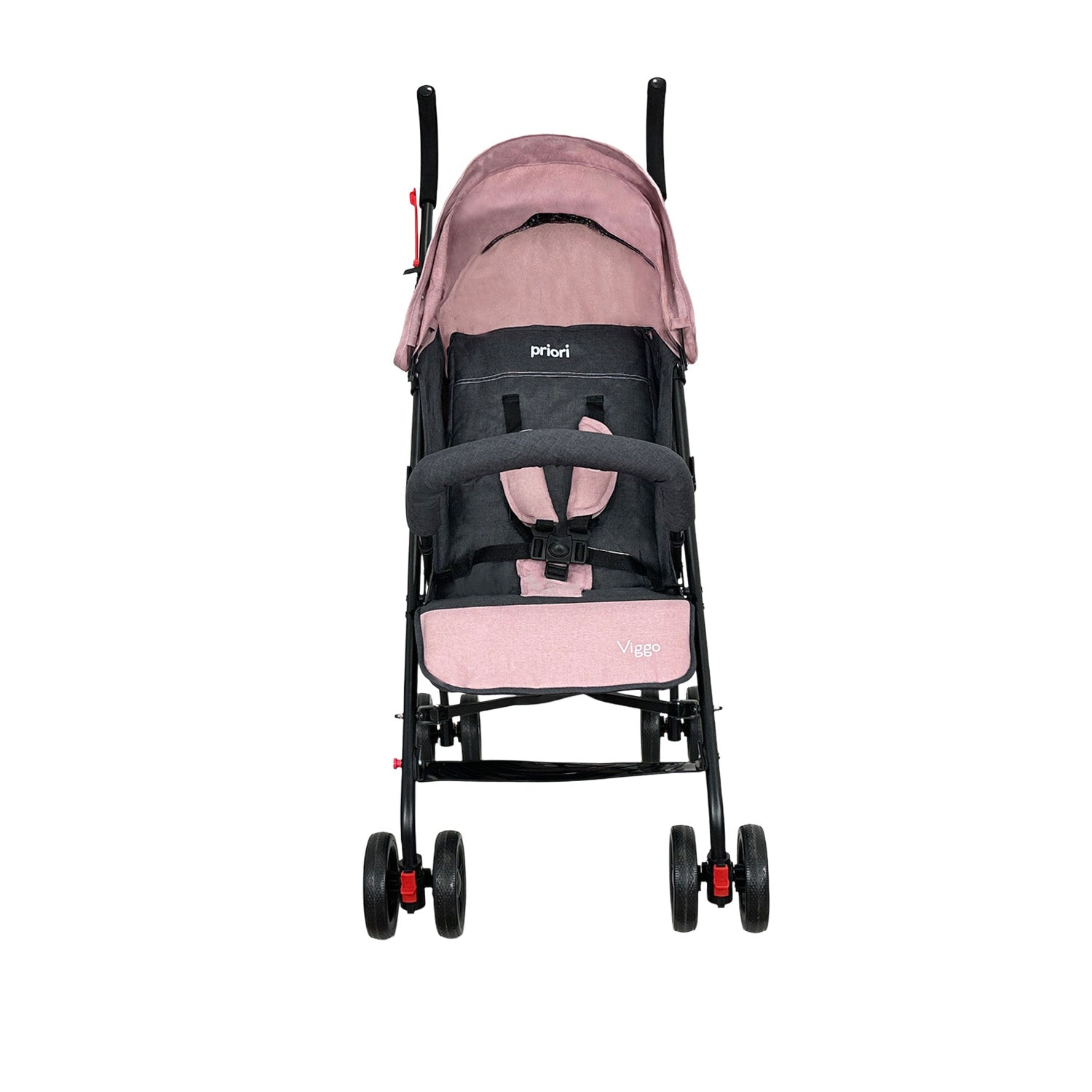 Coche Bastón Para Bebé Priori Viggo Rosa