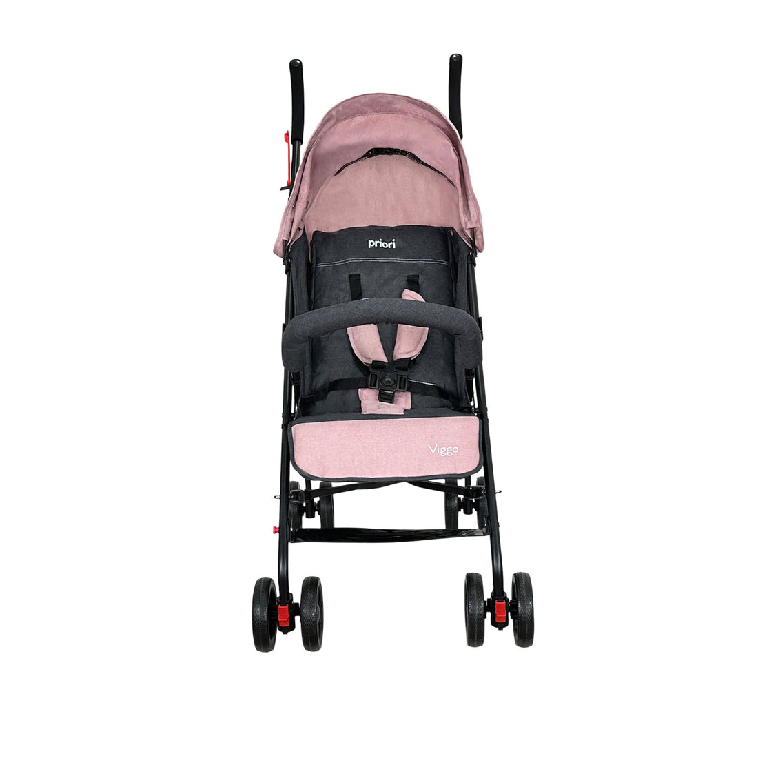 Coche Bastón Para Bebé Priori Viggo Rosa