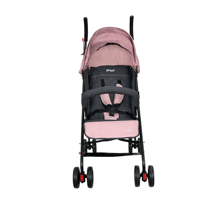 Coche Bastón Para Bebé Priori Viggo Rosa