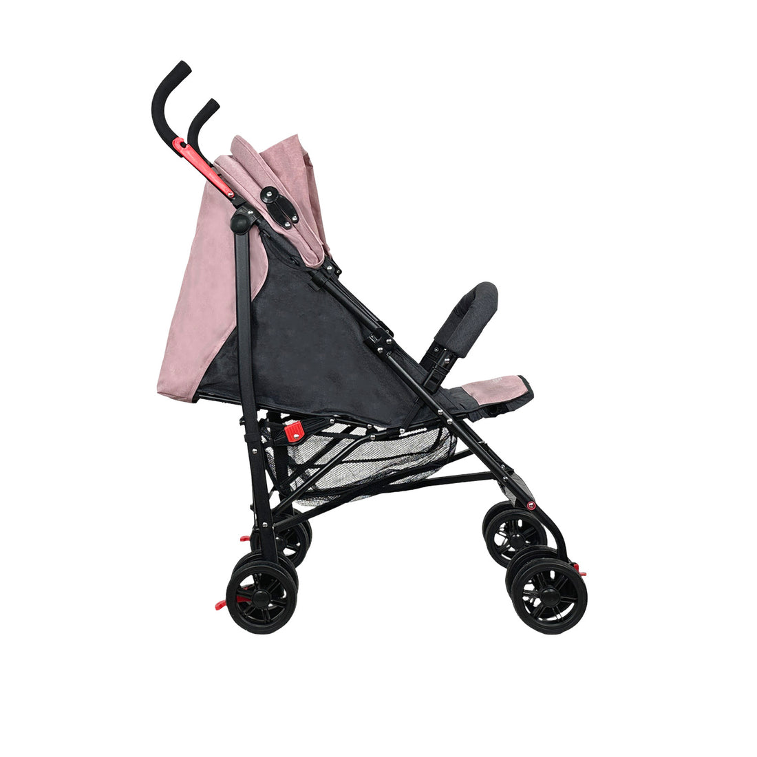 Coche Bastón Para Bebé Priori Viggo Rosa
