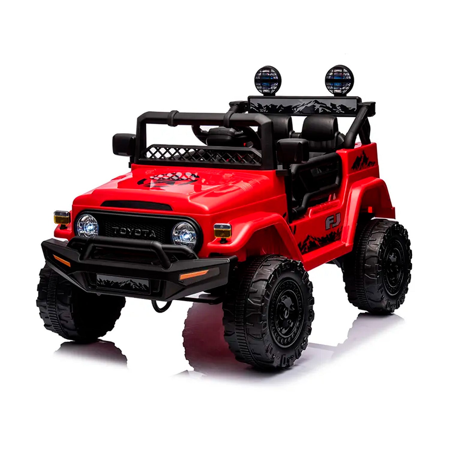 Auto a Batería para niños Toyota YJ2099 Rojo