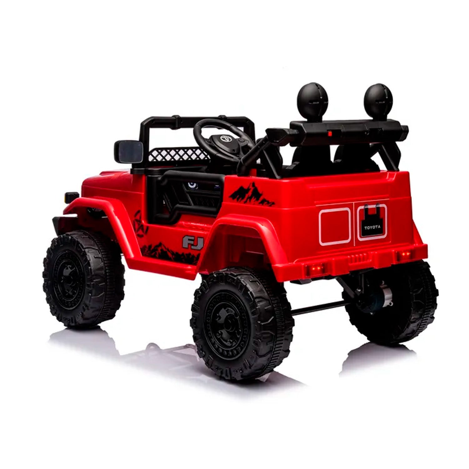 Auto a Batería para niños Toyota YJ2099 Rojo