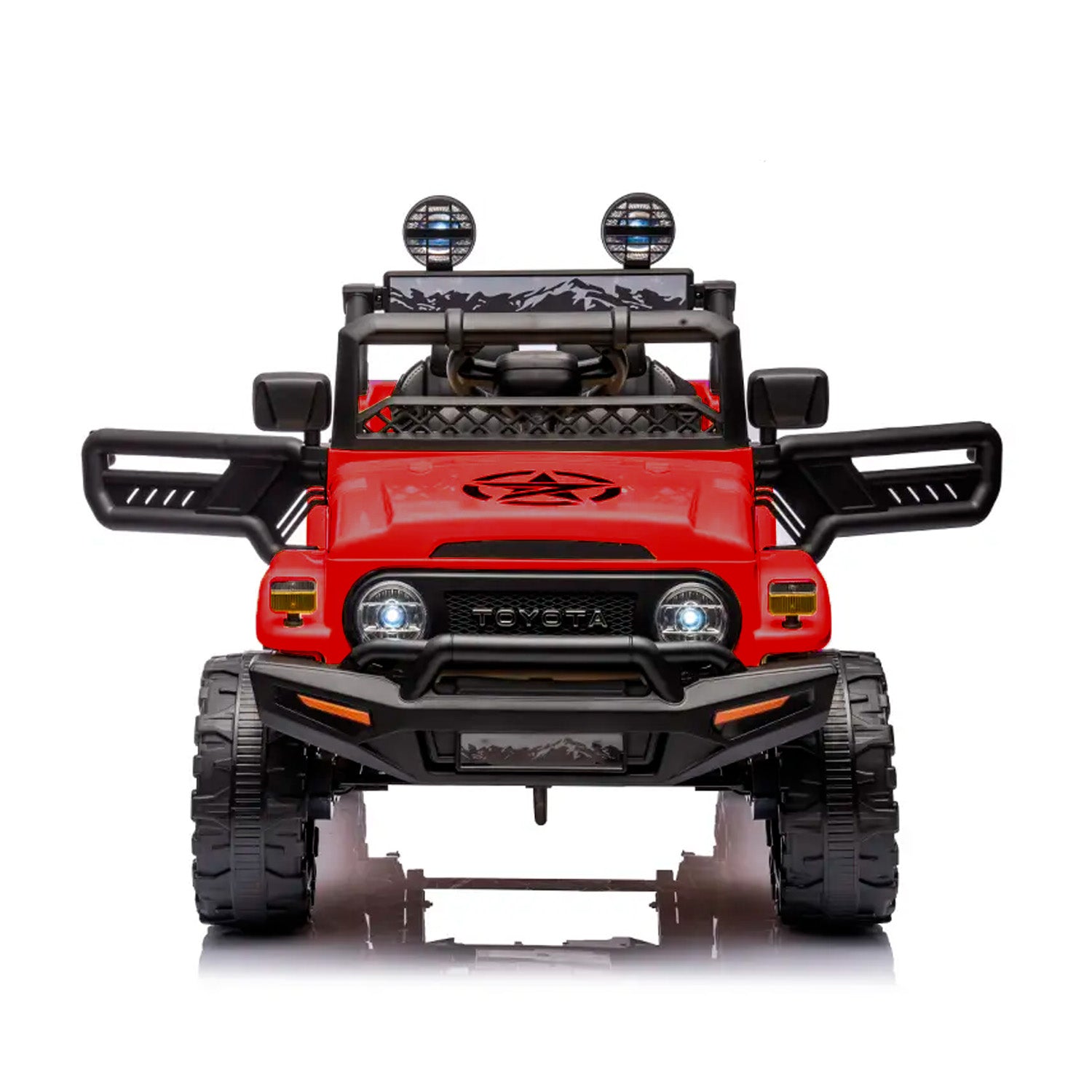 Auto a Batería para niños Toyota YJ2099 Rojo