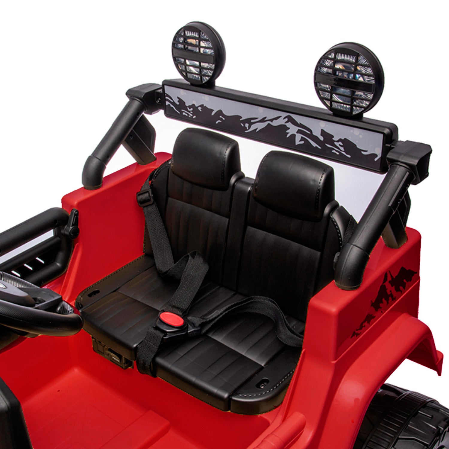 Auto a Batería para niños Toyota YJ2099 Rojo