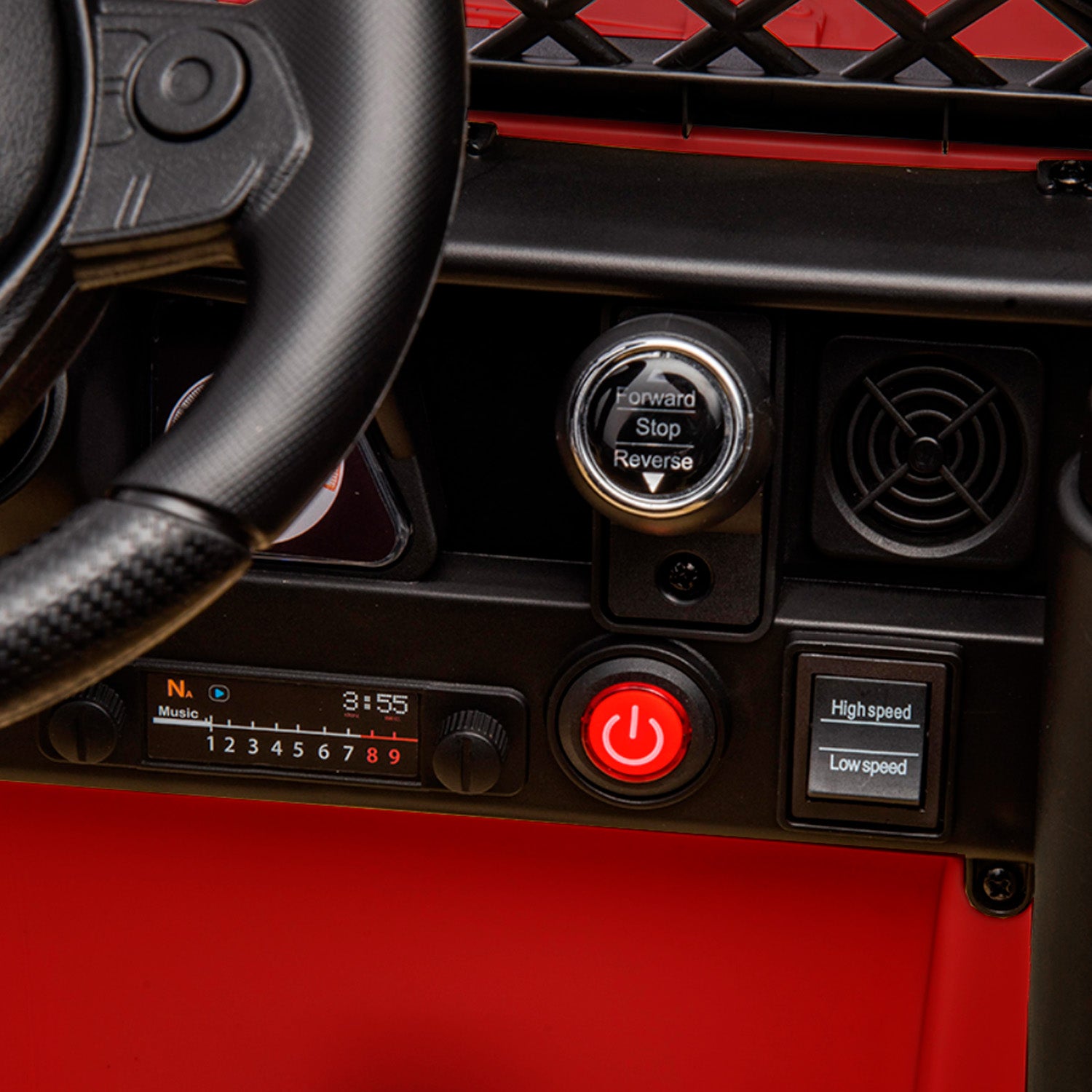 Auto a Batería para niños Toyota YJ2099 Rojo