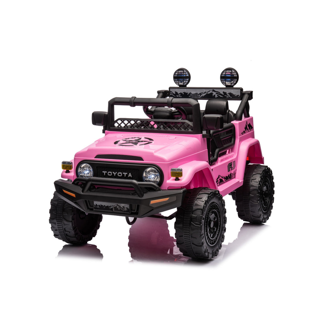 Auto a Batería para niños Toyota YJ2099 Rosa