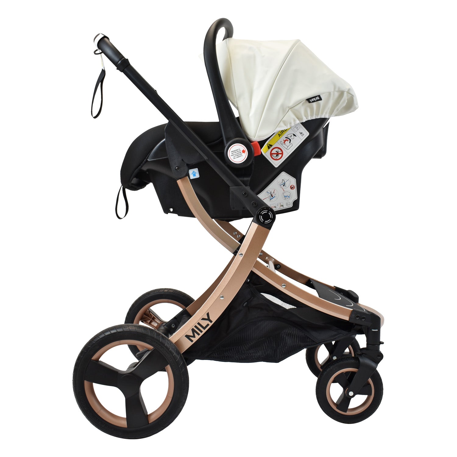 coche travel system para bebe milly de priori 