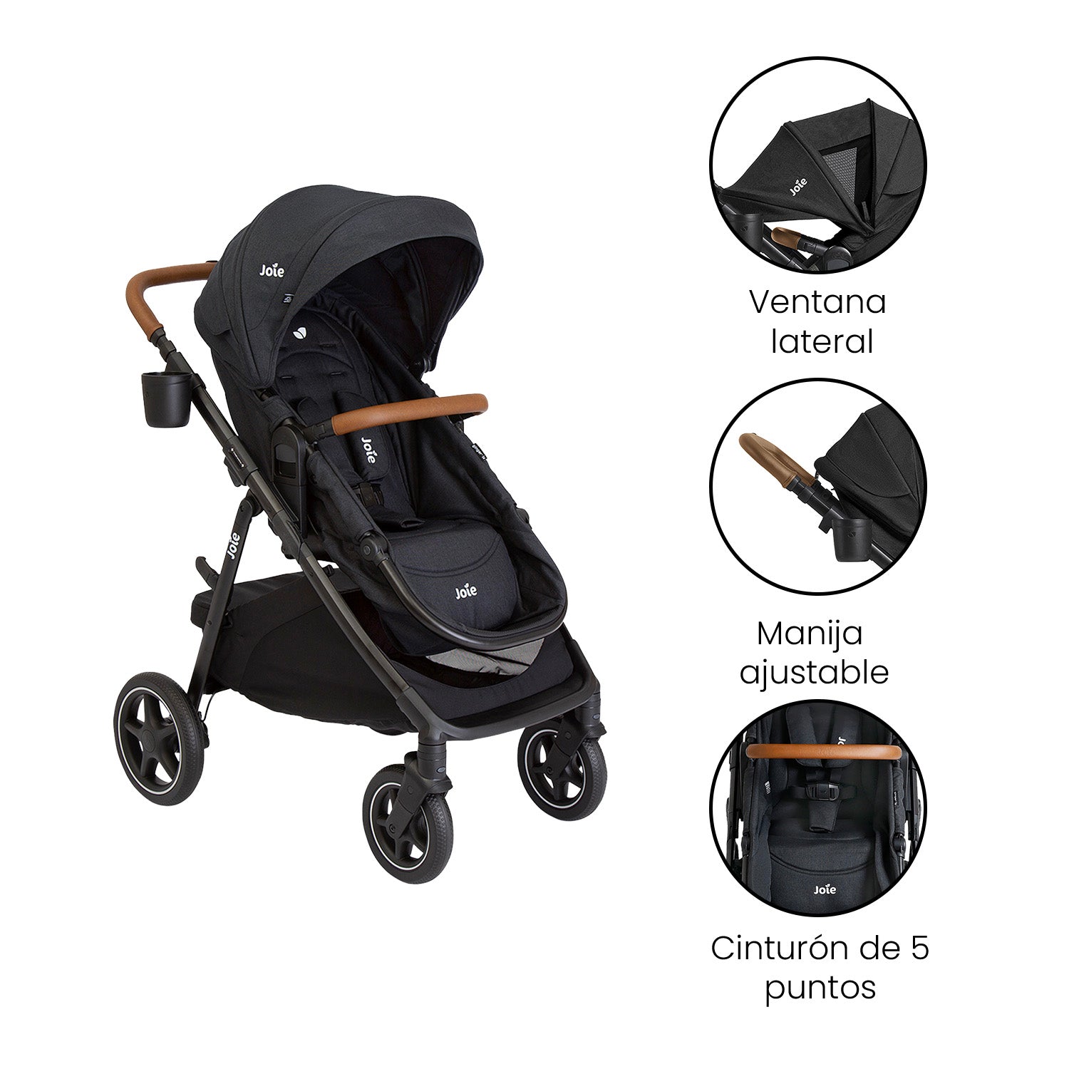 Coche para bb 4 en 1 joie ginger 