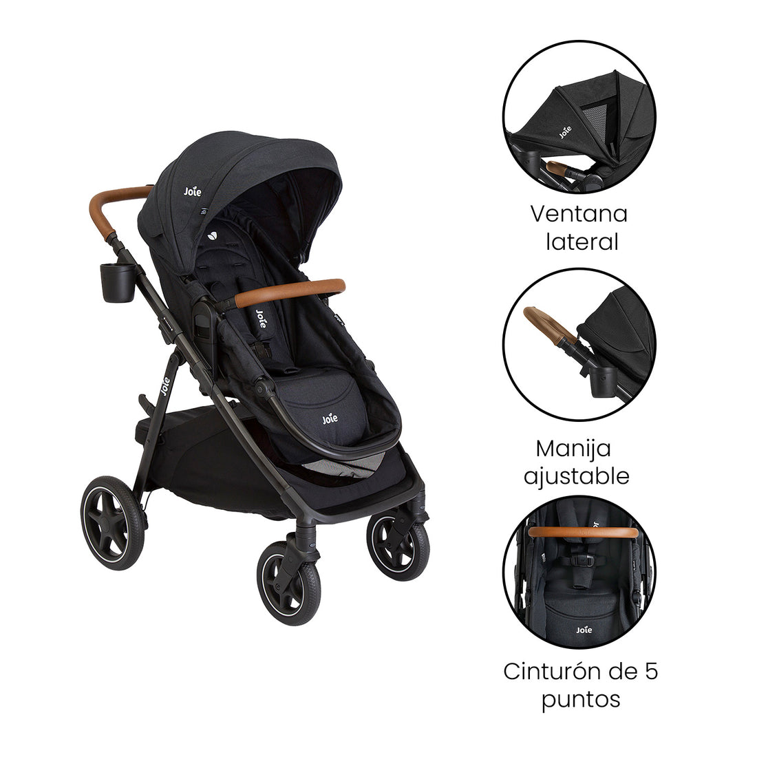 Coche para bb 4 en 1 joie ginger 