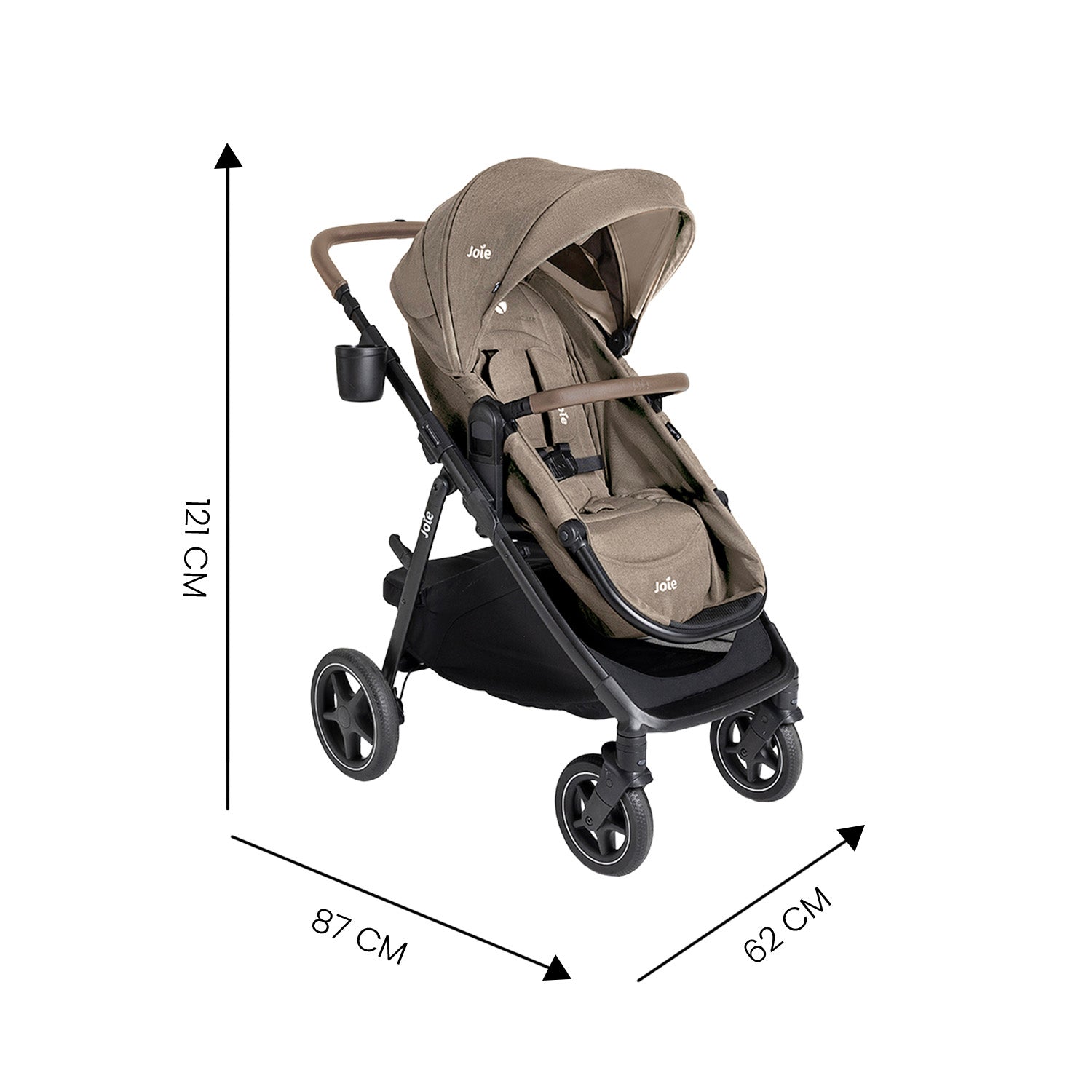 Coche para bb 4 en 1 joie ginger 