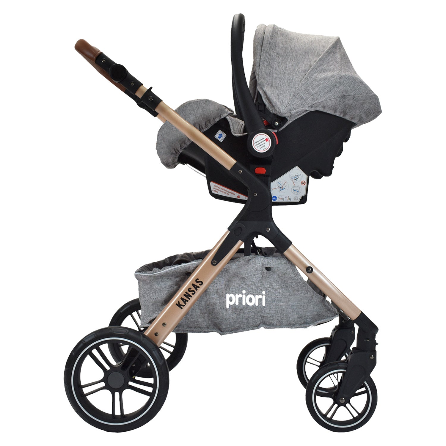 coche para bebe moises travel system kansas ts gris 5
