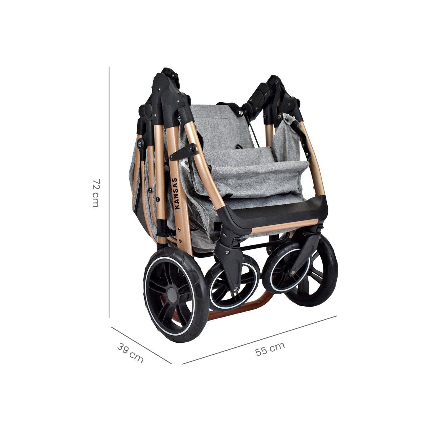 coche para bebe moises travel system kansas ts gris 7
