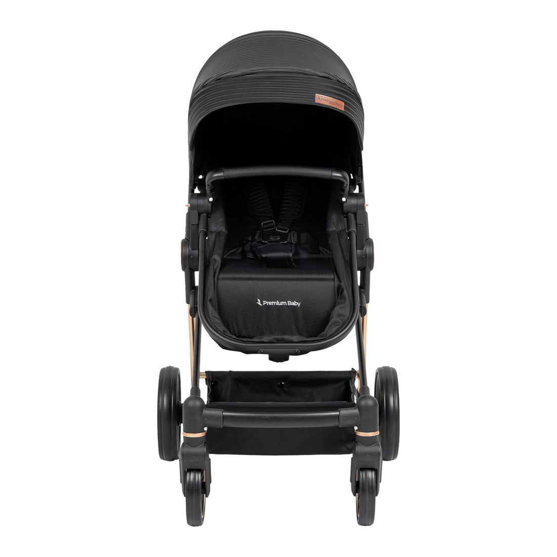 Coche para bebe moises aston negro lineas 5