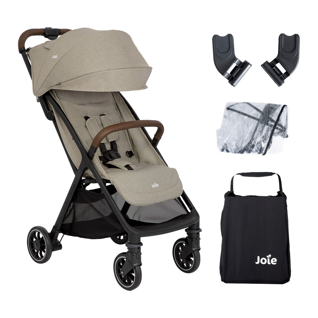 coche de bebe compacto joie pact pro oak