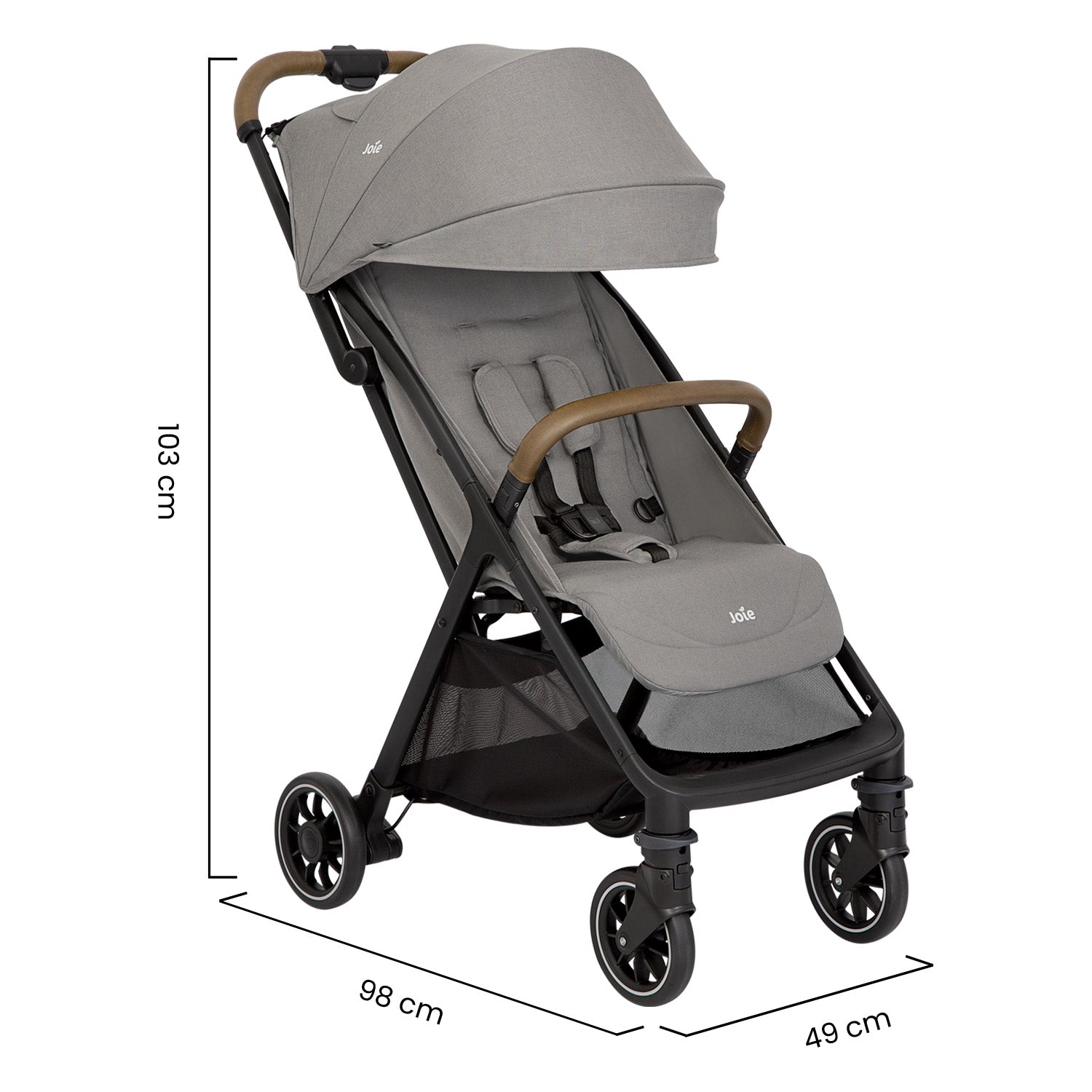 coche de bebe compacto joie pact pro pebble