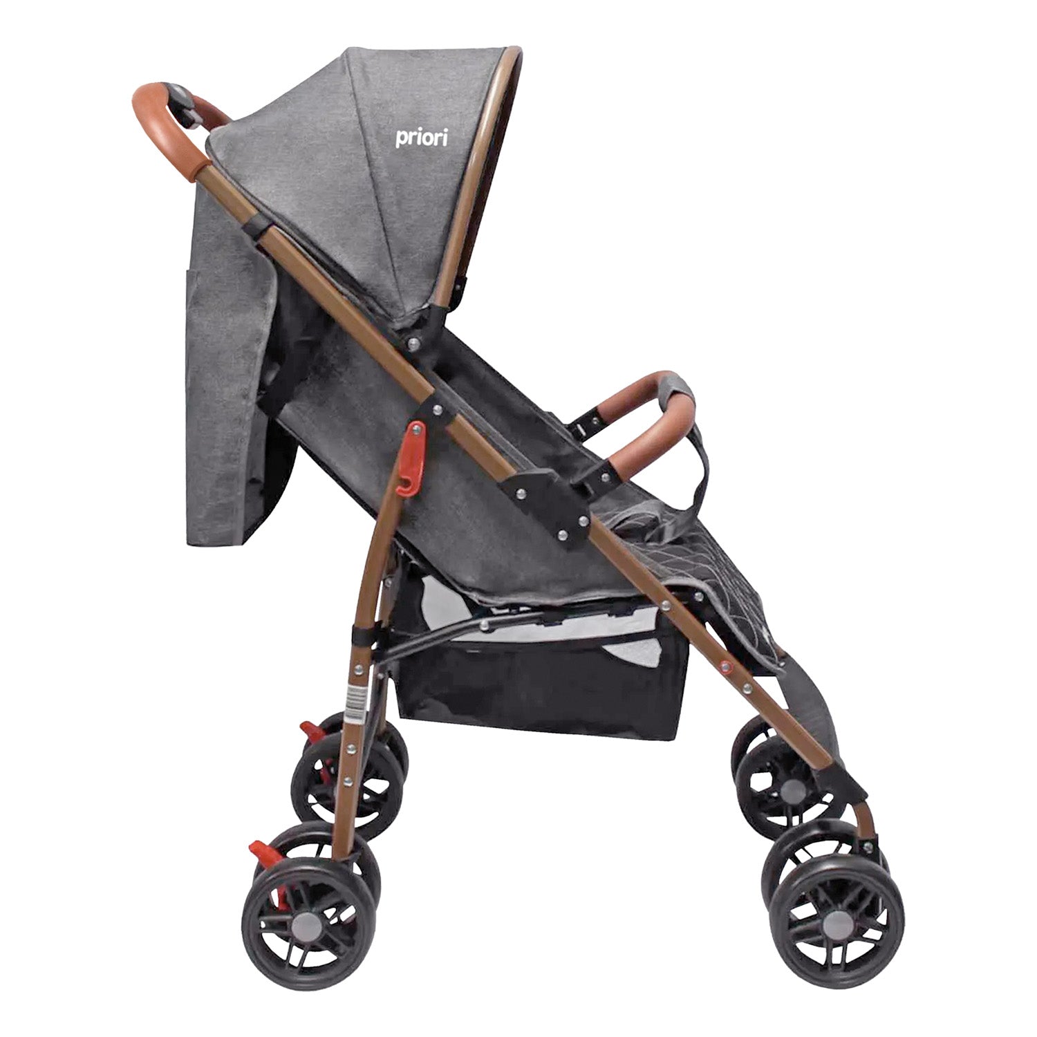 coche para bebe paseador ultracompacto park gris 3