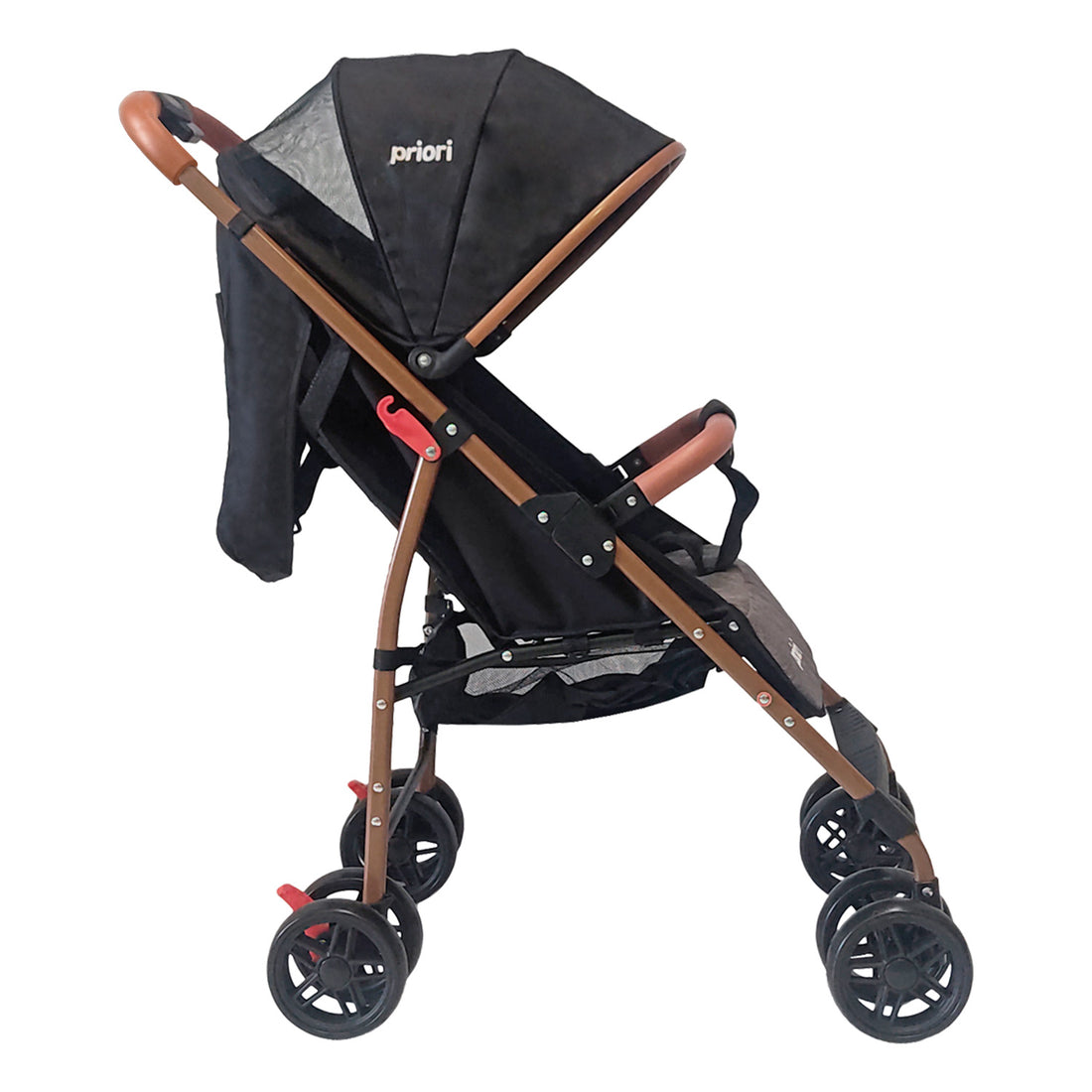 coche para bebe paseador ultracompacto park negro 3
