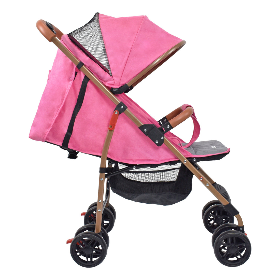 coche para bebe paseador ultracompacto park rosa