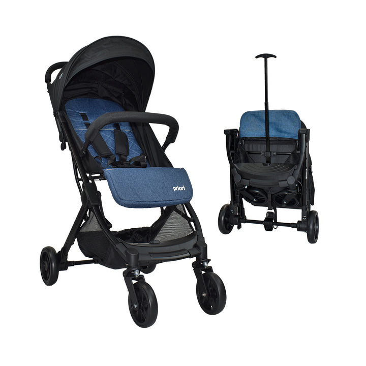 coche para bebe tipo maleta compacto priori argus azul 1
