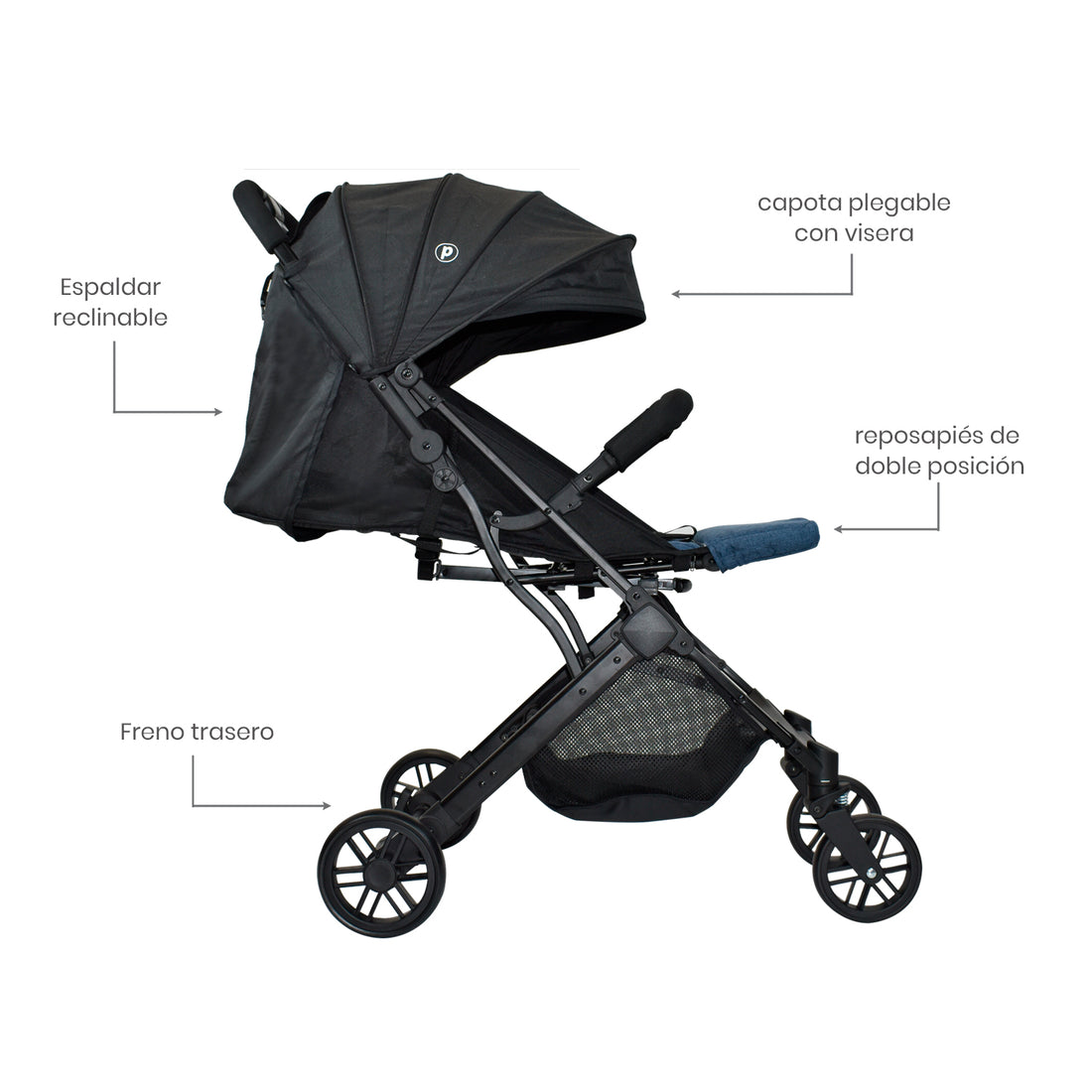 coche para bebe tipo maleta compacto priori argus dorado 4