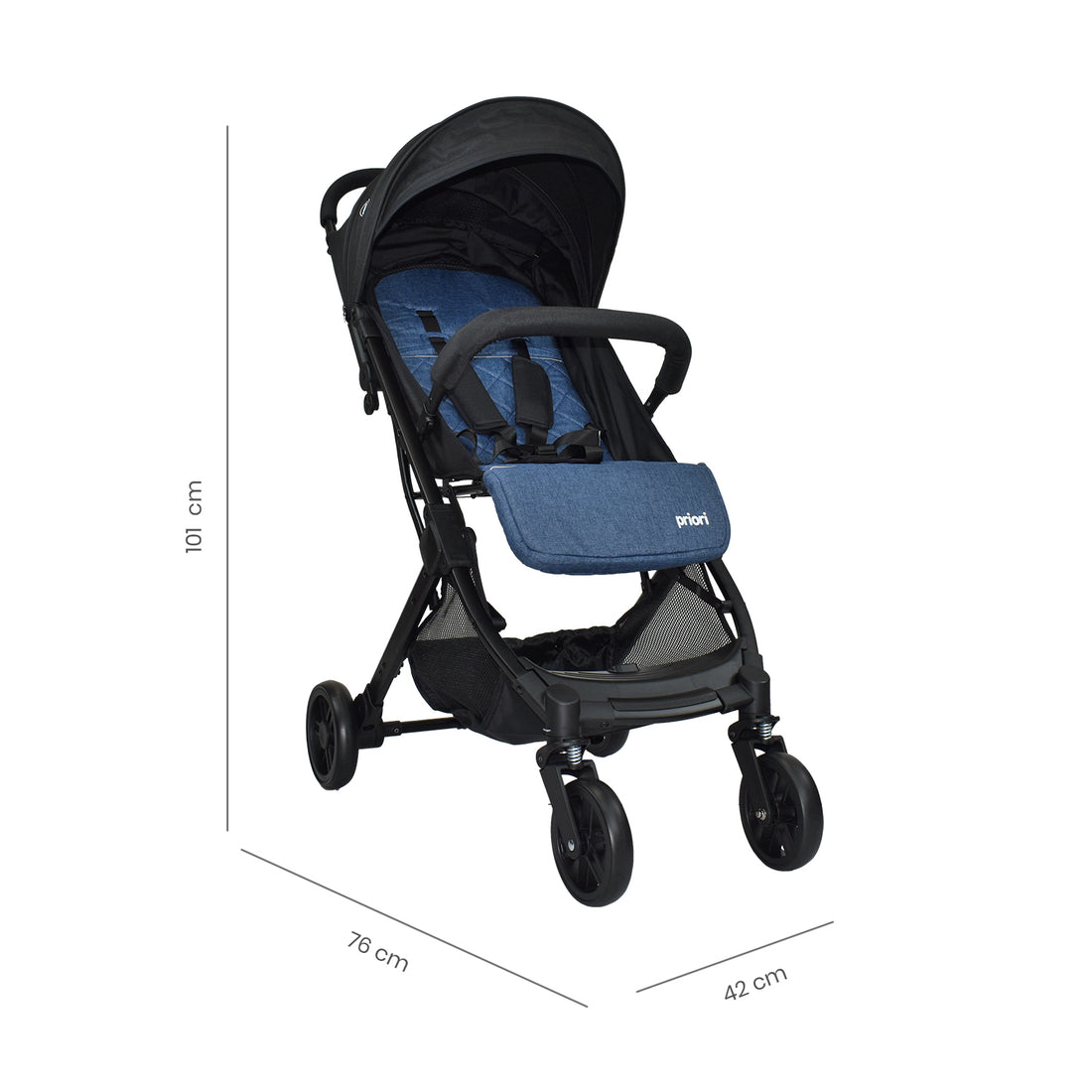 coche para bebe tipo maleta compacto priori argus dorado 7