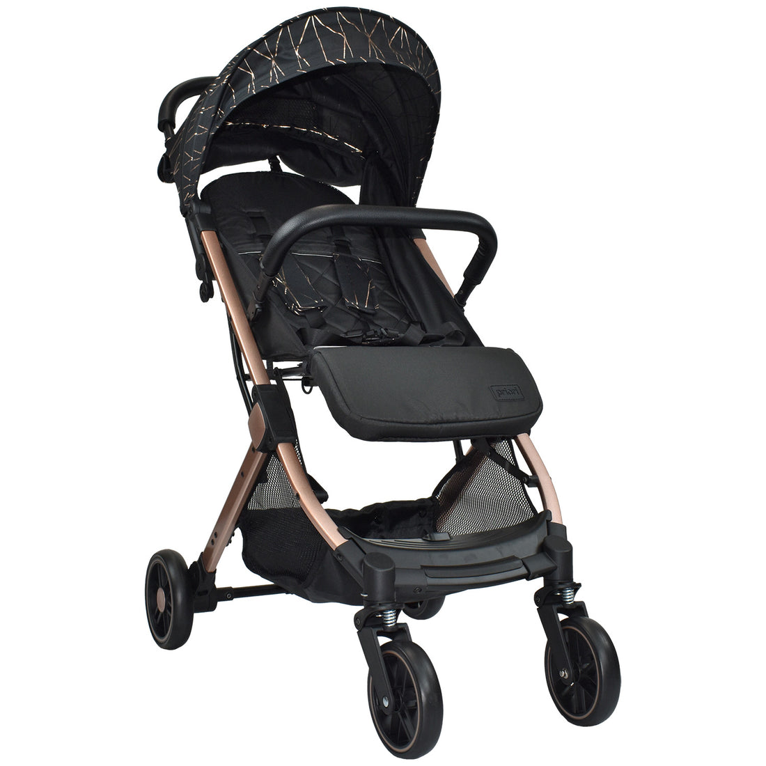 coche para bebe tipo maleta compacto priori argus dorado 2
