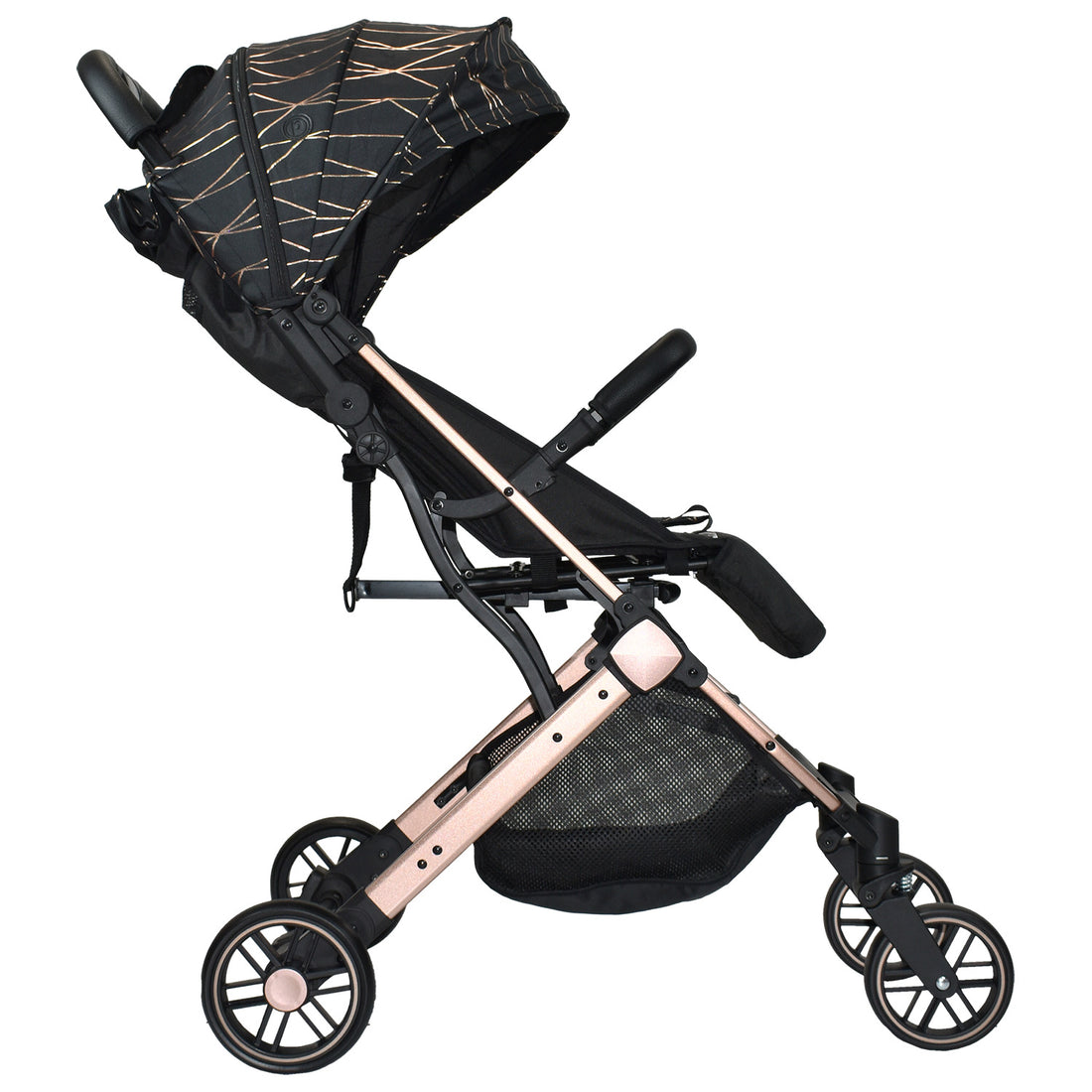 coche para bebe tipo maleta compacto priori argus dorado 2