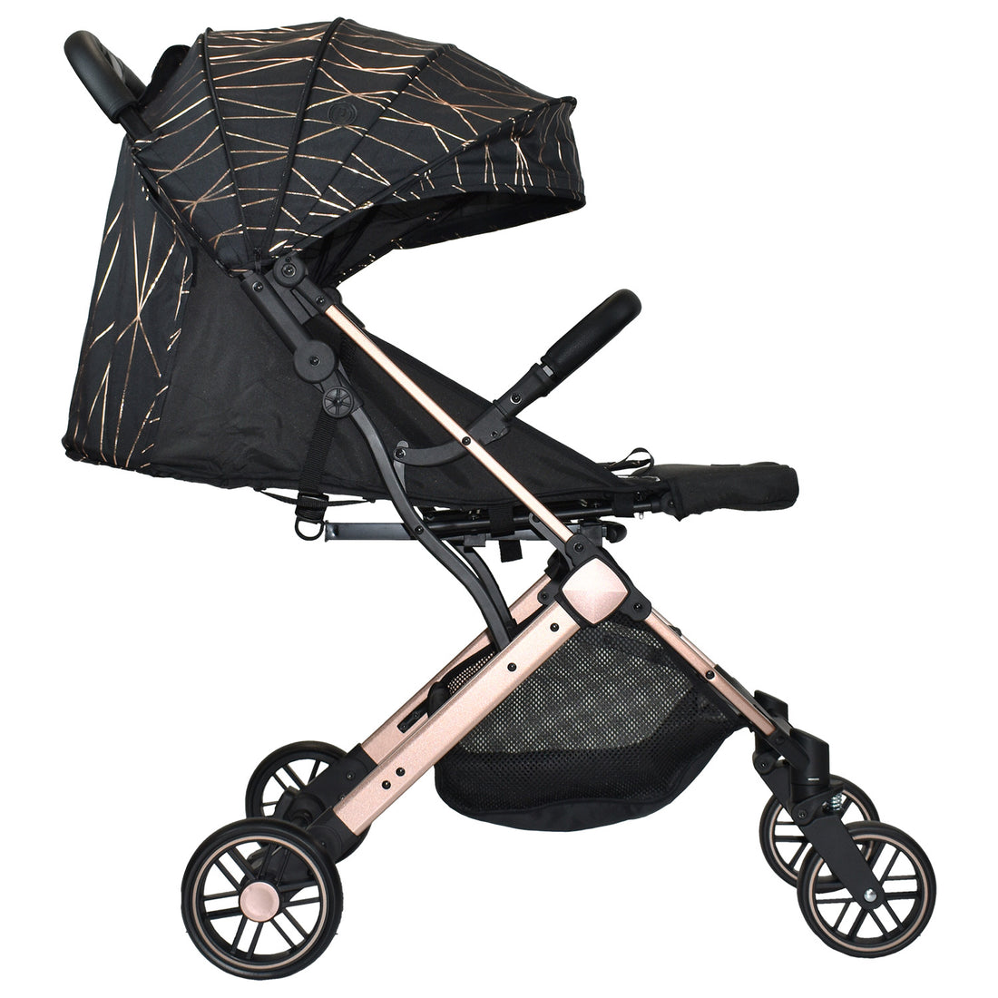 coche para bebe tipo maleta compacto priori argus dorado 3
