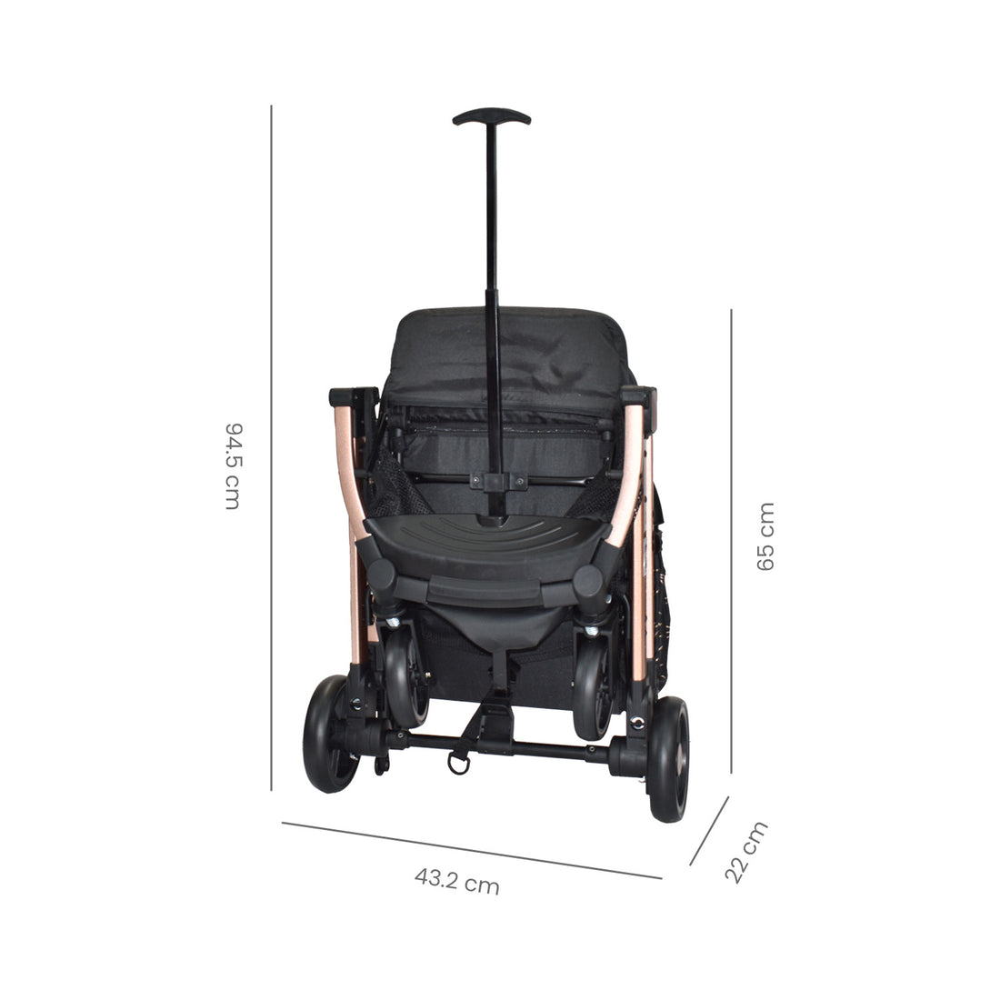 coche para bebe tipo maleta compacto priori argus dorado 9