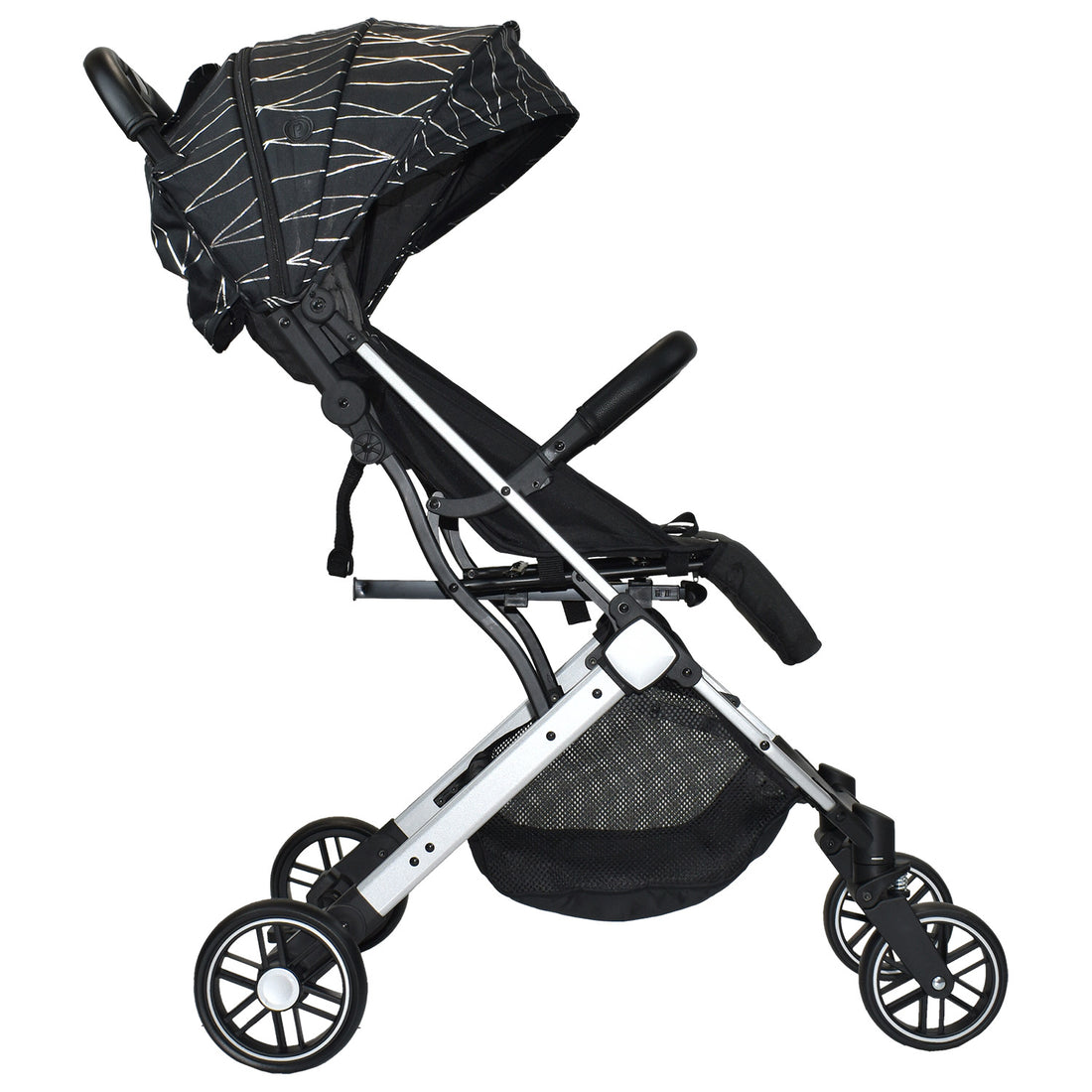 coche para bebe tipo maleta compacto priori argus plateado 2