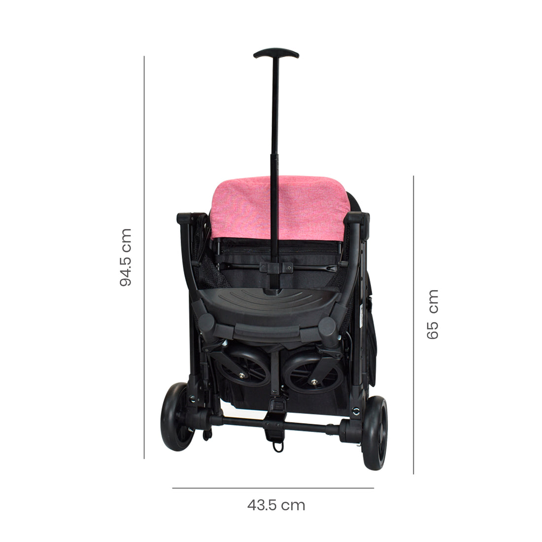 coche para bebe tipo maleta compacto priori argus rosa 6