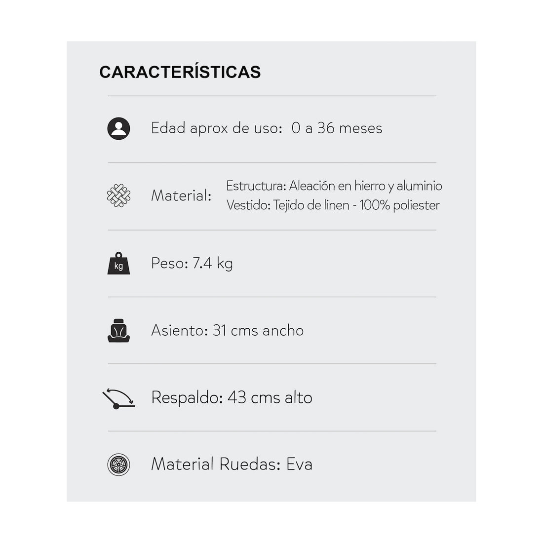 coche para bebe tipo maleta compacto priori argus rosa 8