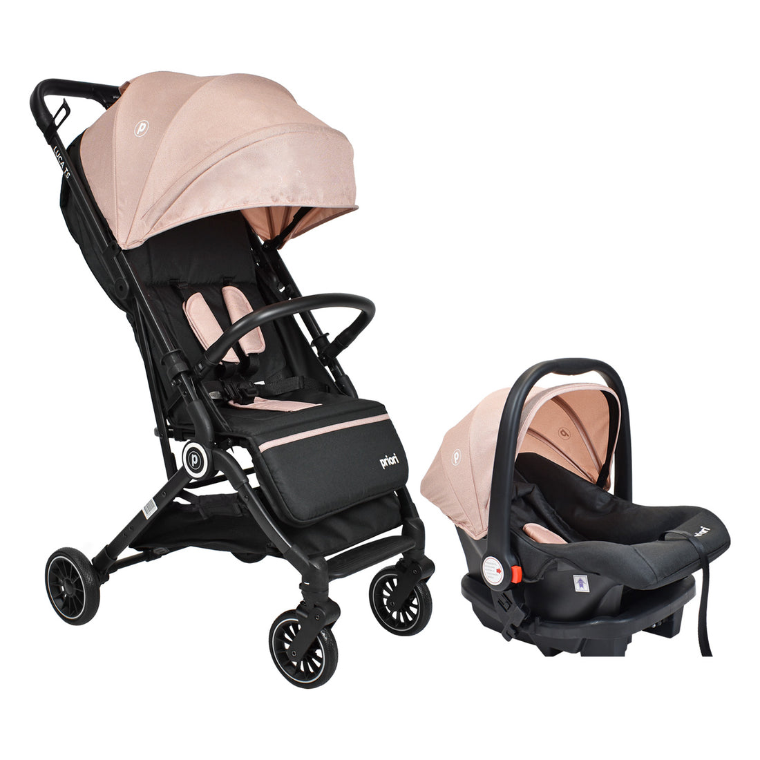Coche travel system priori luca rosa 
