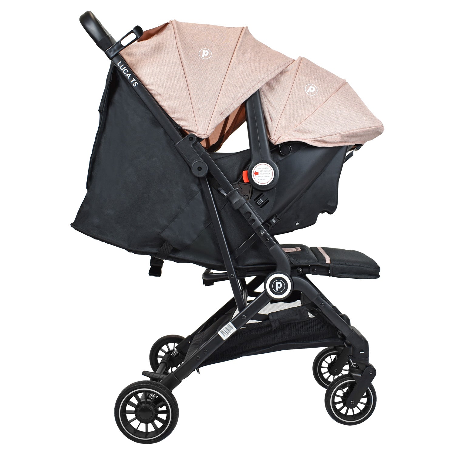 Coche travel system priori luca rosa 