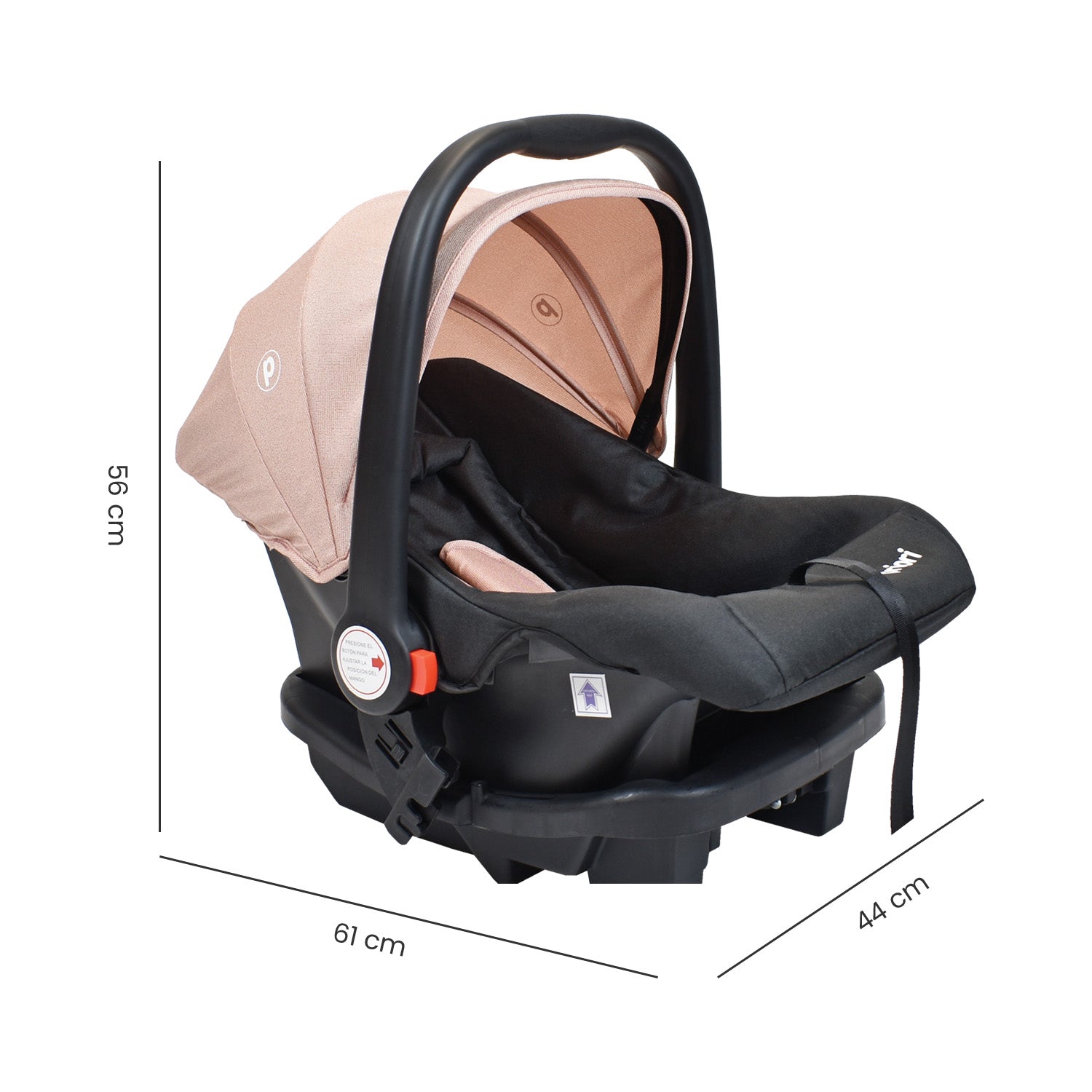 Coche travel system priori luca rosa 