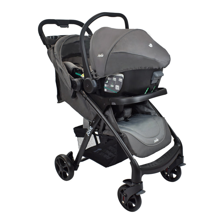Coche travel system Joie I-muze & base cobble 