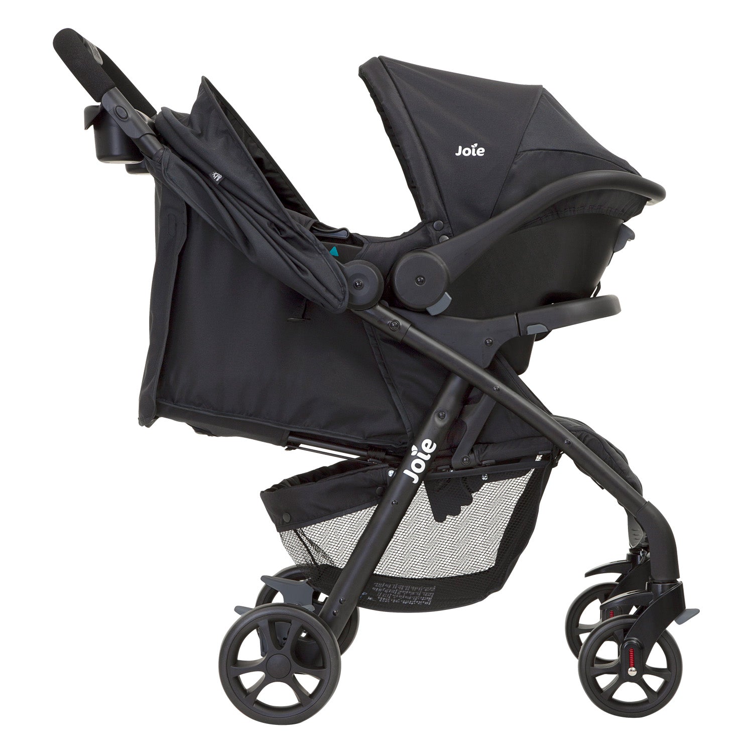 Coche travel system Joie I-muze & base coal