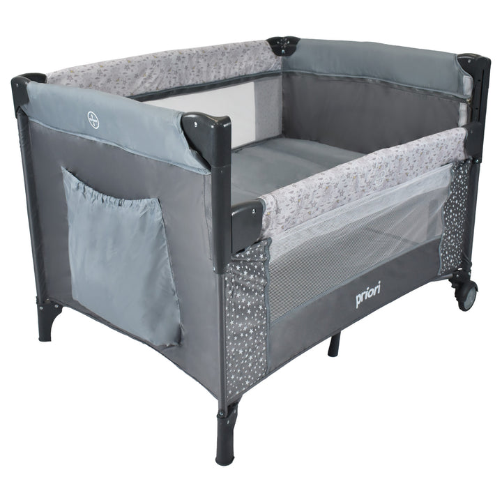 cuna corral bebe ariel octopus gris 2