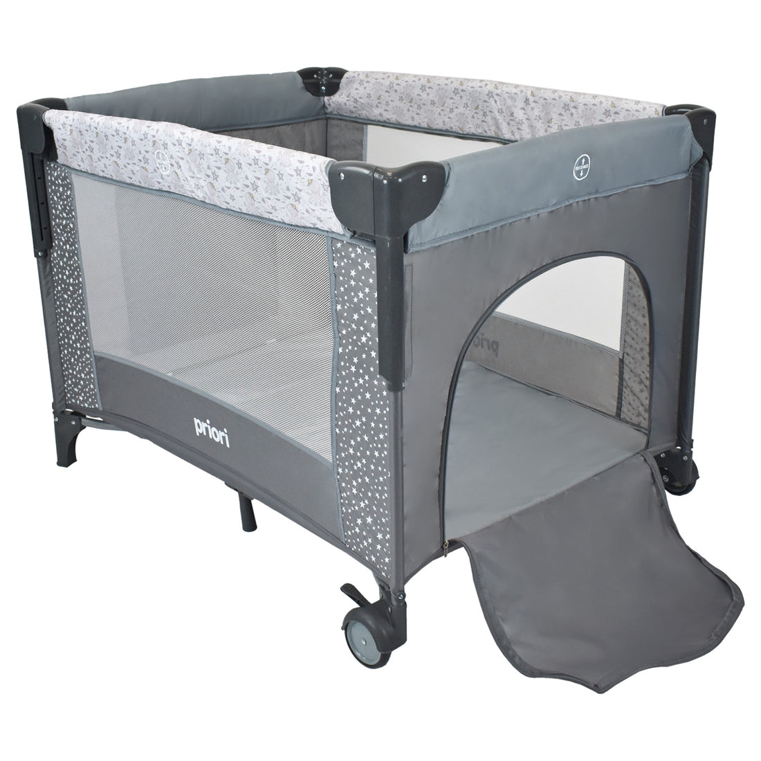 Cuna corral bebe ariel octopus gris 3
