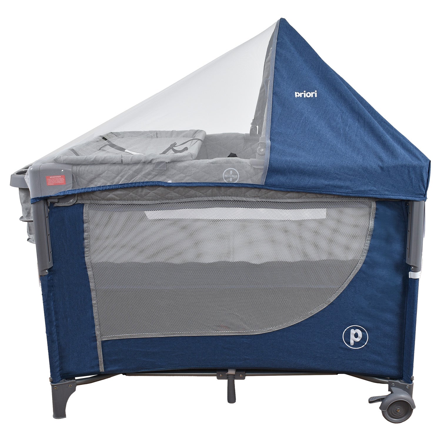 cuna corral colecho priori pro max azul