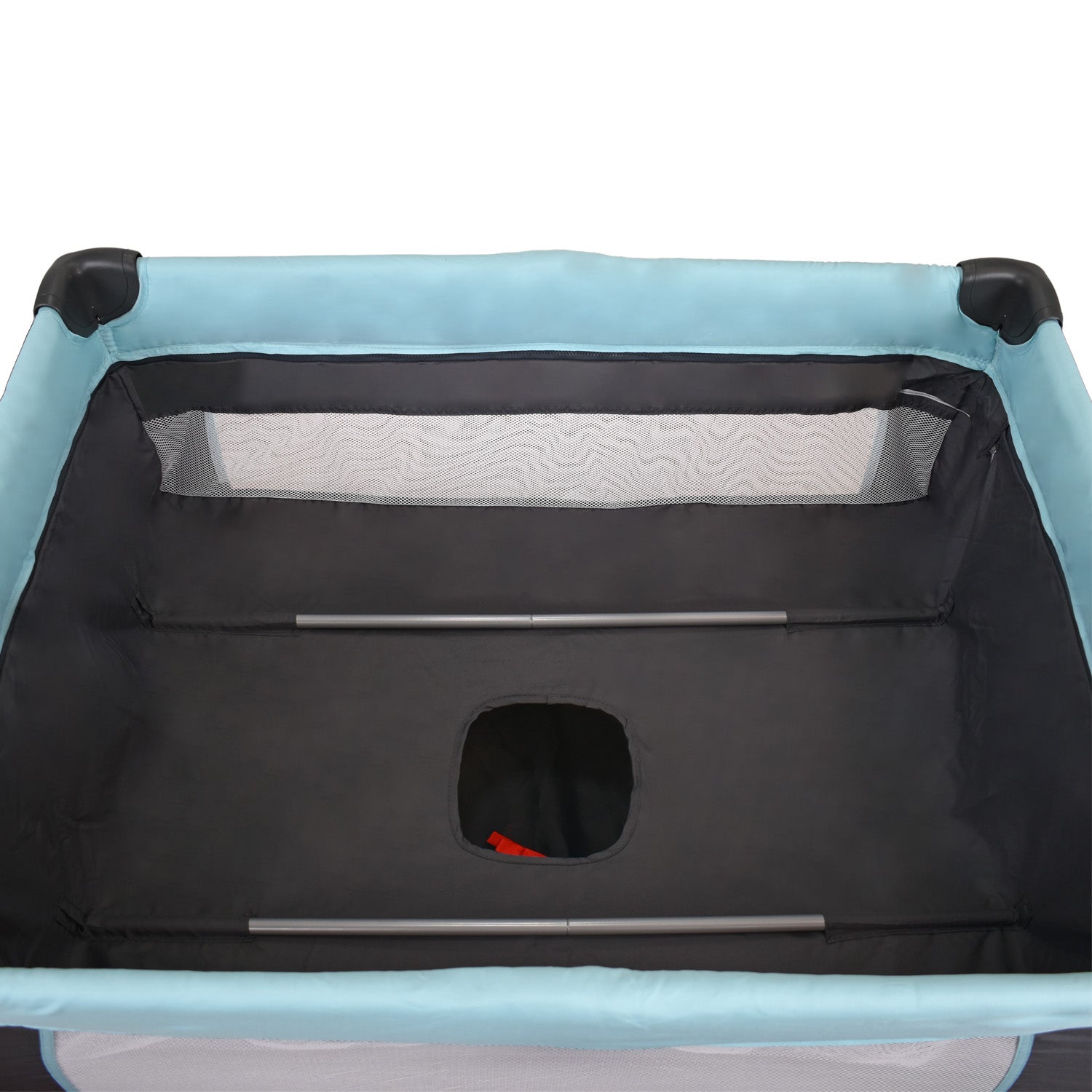 cuna mecedora bebe napoles celeste