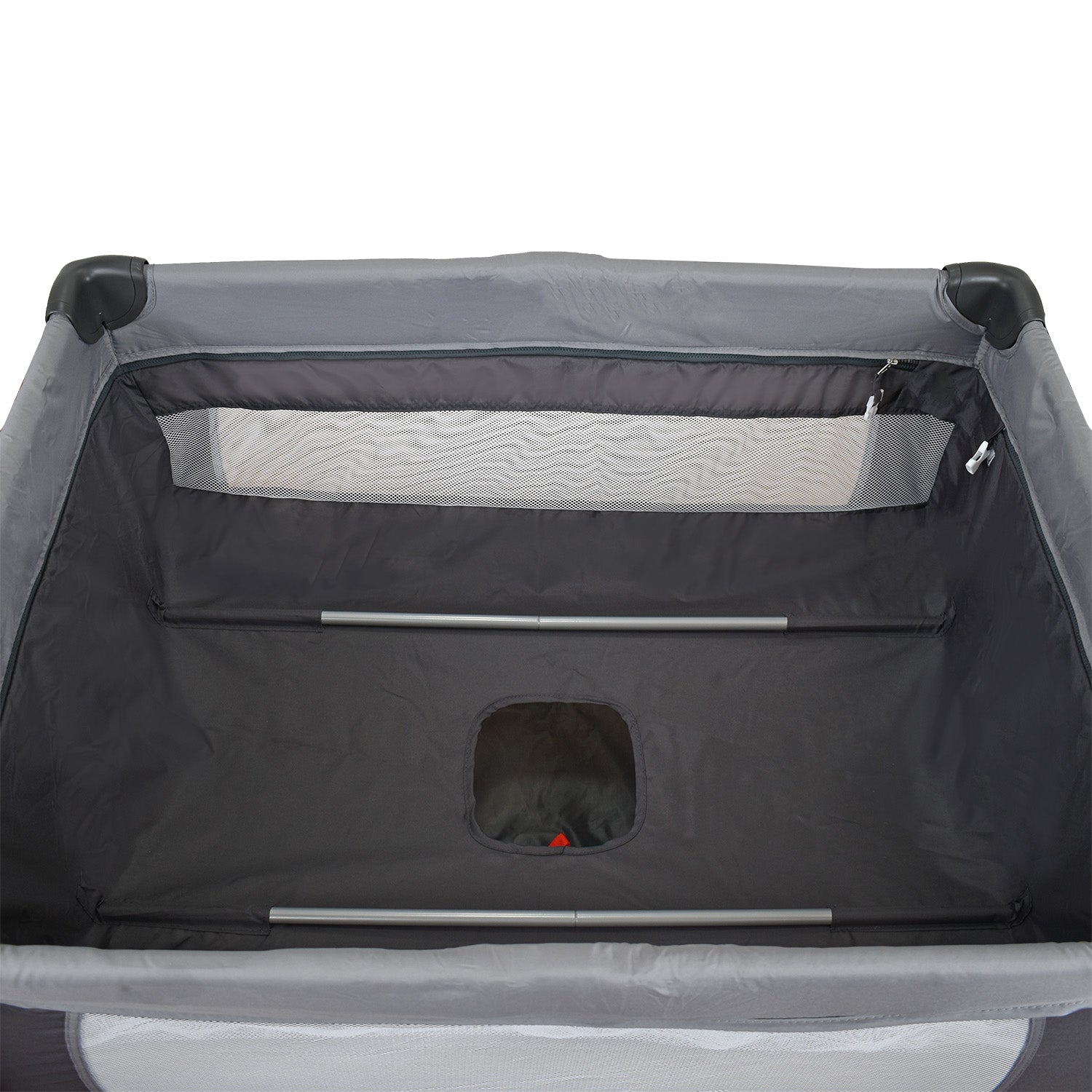 cuna mecedora bebe napoles gris 