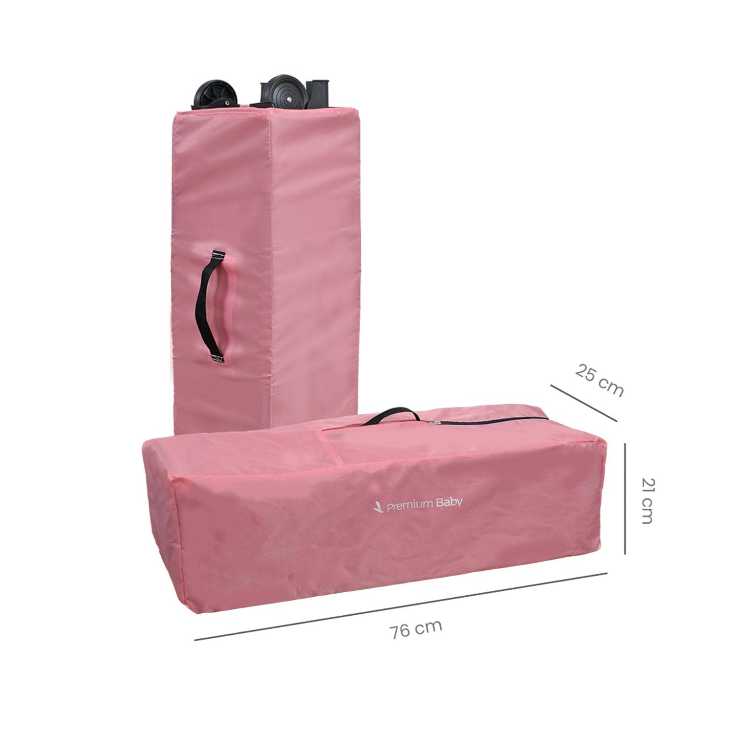 cuna mecedora bebe napoles rosa