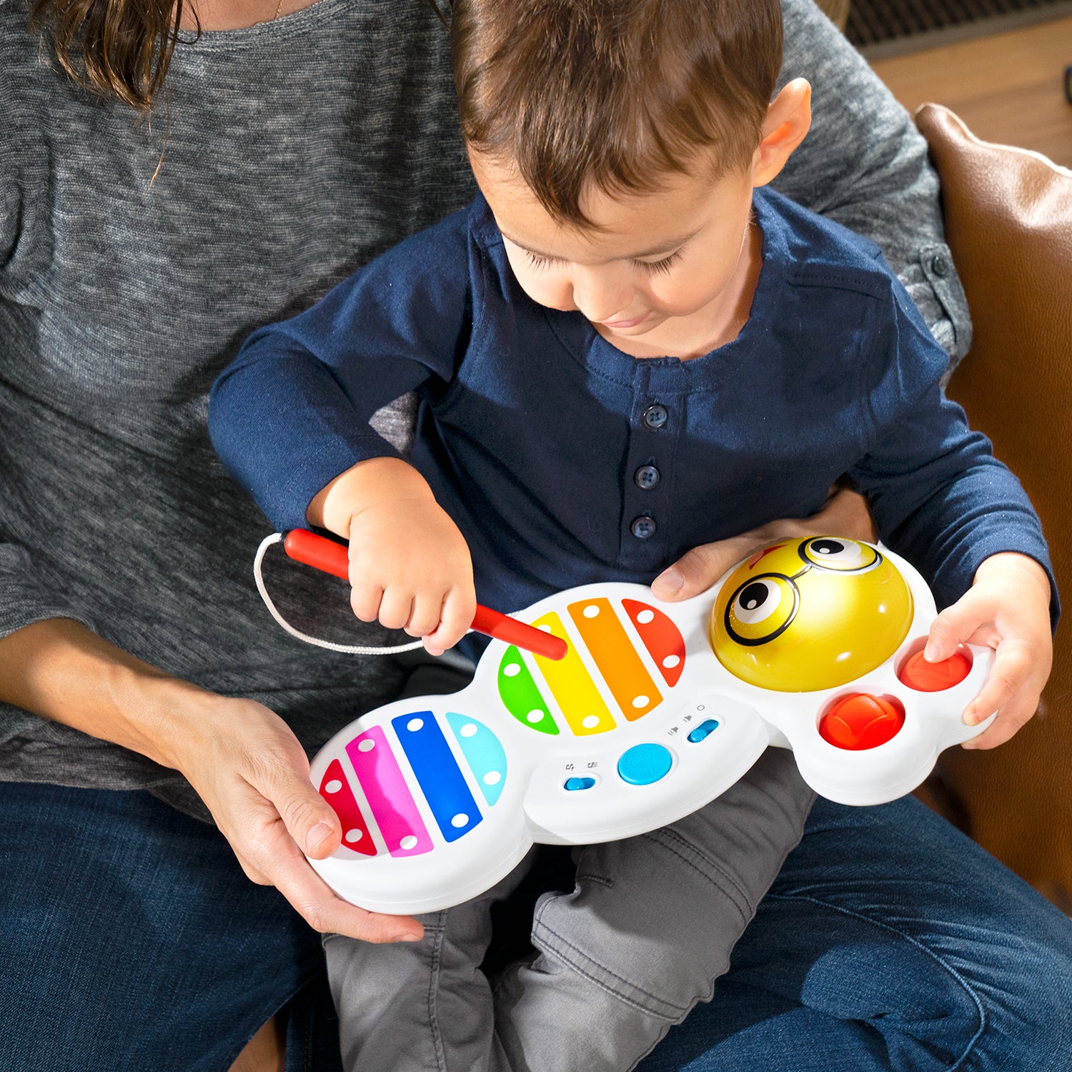 xilófono musical para bebe baby einstein cals curious keys