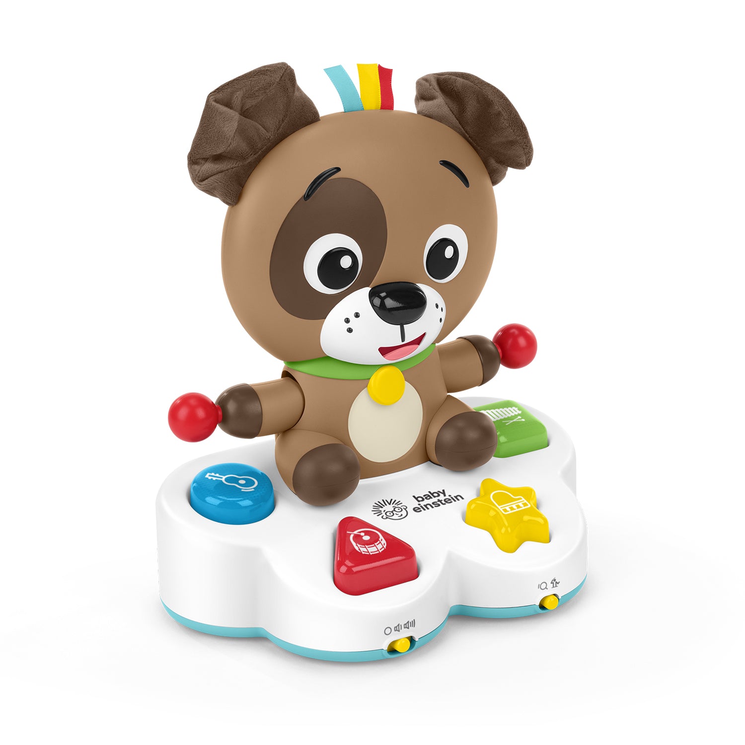 juguetes sensoriales para bebe con musical de aprendizaje baby einstein drum and learn 