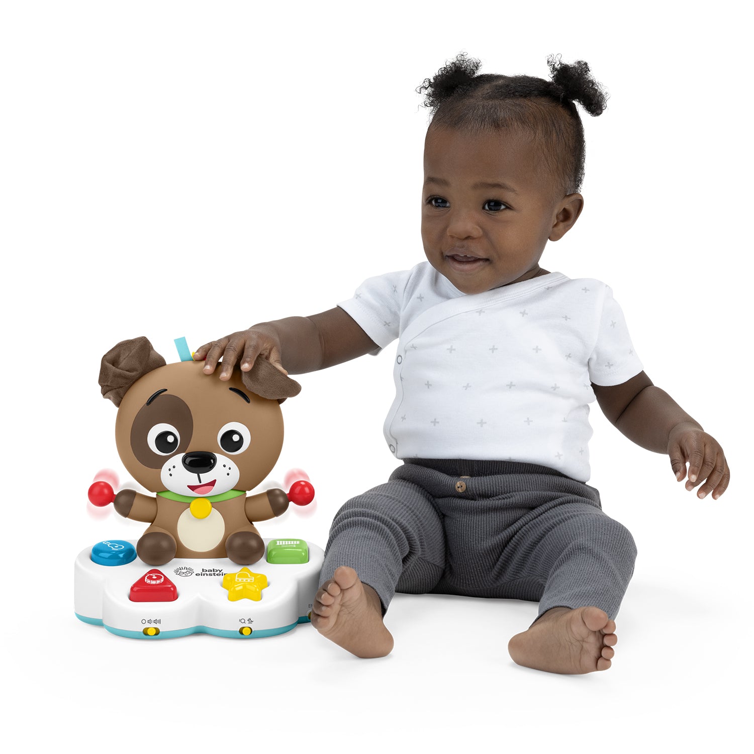 juguetes sensoriales para bebe con musical de aprendizaje baby einstein drum and learn 