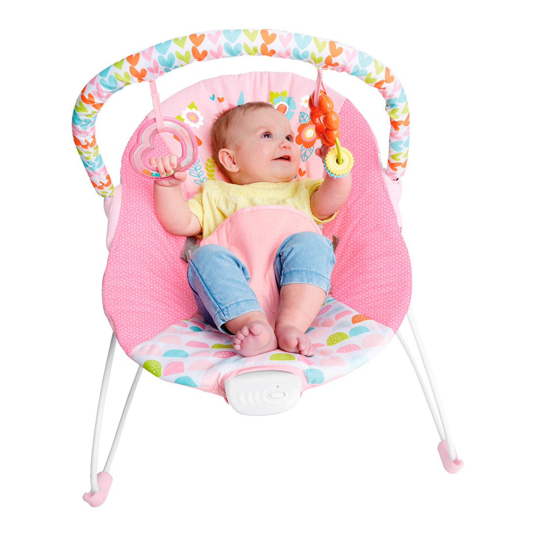 silla mecedora para bebe electrica con sistema de vibración bright starts 12205 
